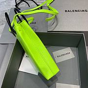 Balenciaga| Shopping Phone Holder In Green - 12x4.5x18cm - 3