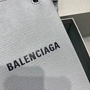 Balenciaga| Shopping Phone Holder In Grey - 12x4.5x18cm - 2