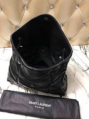 YSL| Loulou Puffer Medium Bag In Quilted Lambskin Black - 35x23x13.5cm - 3