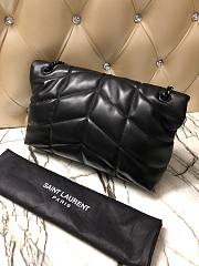 YSL| Loulou Puffer Medium Bag In Quilted Lambskin Black - 35x23x13.5cm - 4