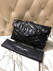 YSL| Loulou Puffer Medium Bag In Quilted Lambskin Black - 35x23x13.5cm - 5