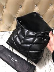 YSL| Loulou Puffer Medium Bag In Quilted Lambskin Black - 35x23x13.5cm - 6