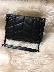 YSL| Loulou Puffer Small Bag In Quilted Lambskin Black - 29x17x11cm - 2