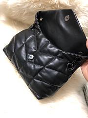 YSL| Loulou Puffer Small Bag In Quilted Lambskin Black - 29x17x11cm - 5