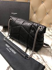 YSL| Loulou Puffer Small Bag In Quilted Matte Leather Black - 29x17x11cm - 2