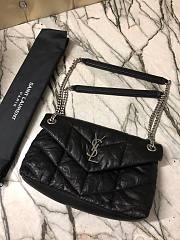 YSL| Loulou Puffer Small Bag In Quilted Matte Leather Black - 29x17x11cm - 6