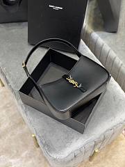YSL | Le 5 À 7 Hobo Bag In Smooth Leather Black - 3