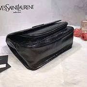 YSL| Niki Shoulder Bag Black - 28x20x8.5cm - 4