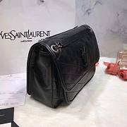 YSL| Niki Shoulder Bag Black - 28x20x8.5cm - 3