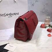 YSL| Niki Shoulder Bag Red - 28x20x8.5cm - 4