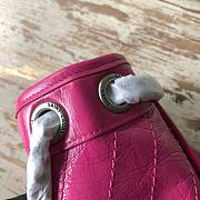 YSL| Niki In Crinkled Vintage Leather Pink - 28x9x19cm - 2