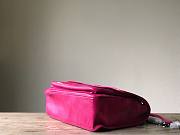 YSL| Niki Large In Crinkled Vintage Leather Pink - 32x24x9.5cm - 6