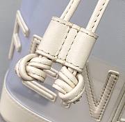 Fendi| Mon Tresor Beige Leather Mesh Mini-bag- 8BS010 - 12×10×19cm - 6
