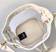 Fendi| Mon Tresor Beige Leather Mesh Mini-bag- 8BS010 - 12×10×19cm - 4