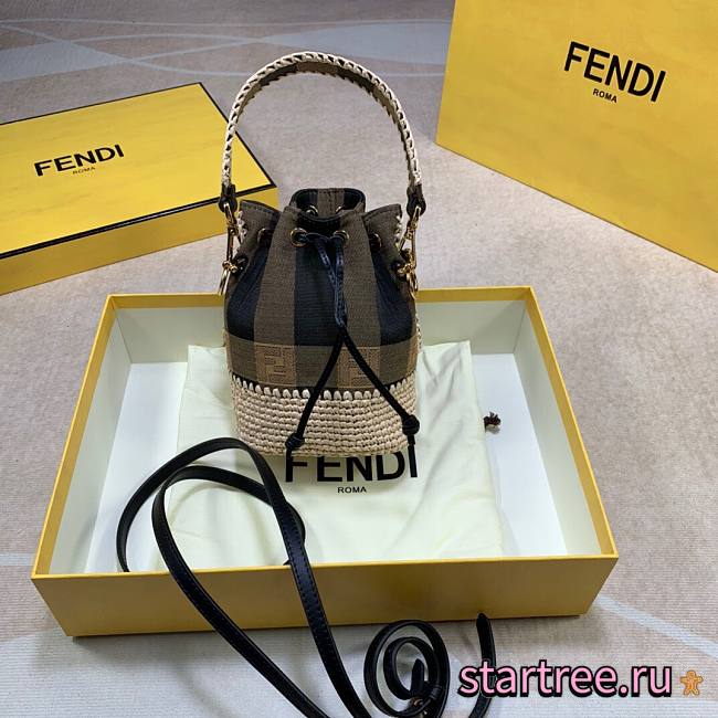 Fendi| Mon Tresor Mini Beuteltasche - 8BS010 - 18x12x10cm - 1