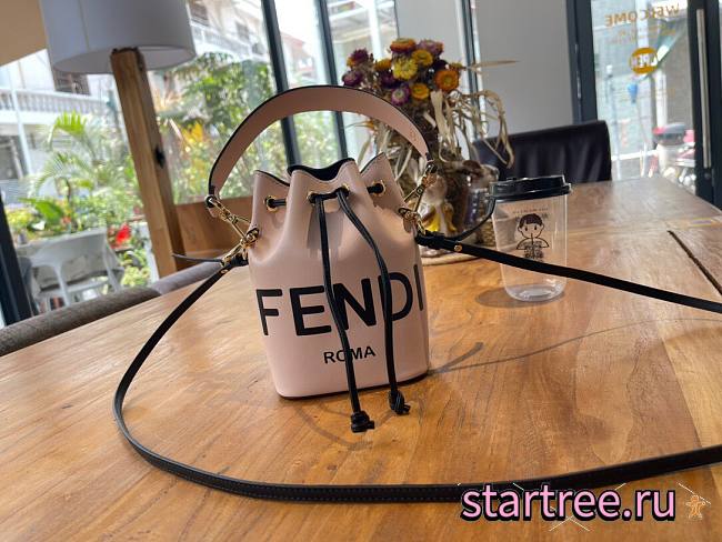 Fendi| Mon Tresor Pink Leather Bag- 8BS010 - 18x12x10cm - 1