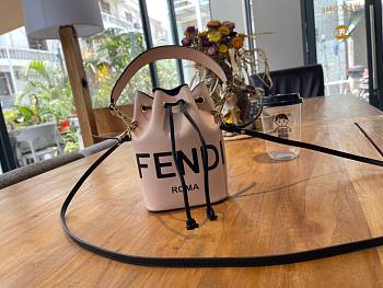 Fendi| Mon Tresor Pink Leather Bag- 8BS010 - 18x12x10cm