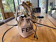 Fendi| Mon Tresor Pink Leather Bag- 8BS010 - 18x12x10cm - 2