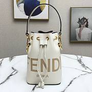 Fendi| Mon Tresor White Leather Bag- 8BS010 - 18x12x10cm - 3