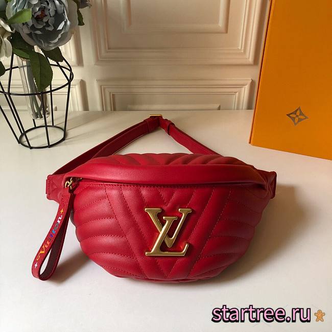 Louis Vuitton | New Wave Red Bumbag - M53750 - 37x14x13cm - 1