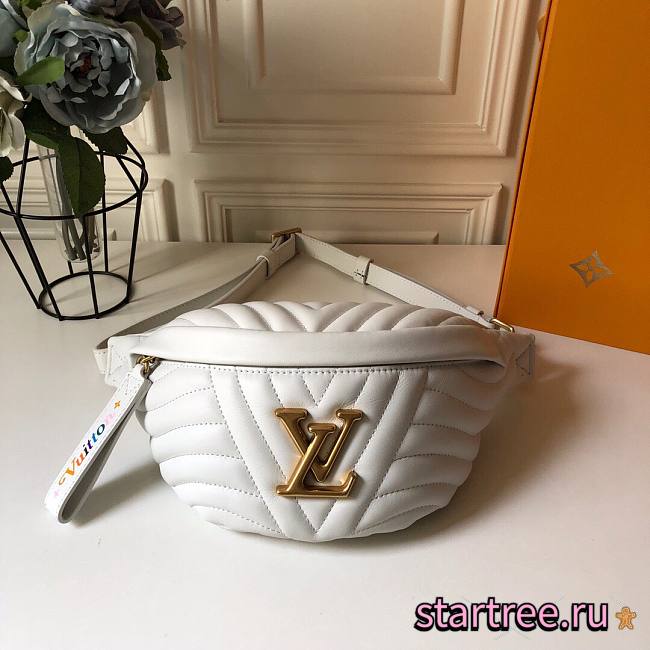 Louis Vuitton | New Wave White Bumbag - M53750 - 37x14x13cm - 1