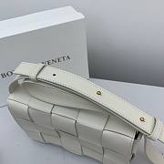 Bottega Veneta | CASSETTE White - 578004 - 23cmx15cmx6cm - 6