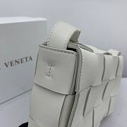 Bottega Veneta | CASSETTE White - 578004 - 23cmx15cmx6cm - 4