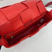 Bottega Veneta | CASSETTE Red - 578004 - 23cmx15cmx6cm - 3