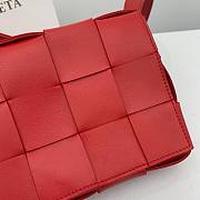 Bottega Veneta | CASSETTE Red - 578004 - 23cmx15cmx6cm - 2