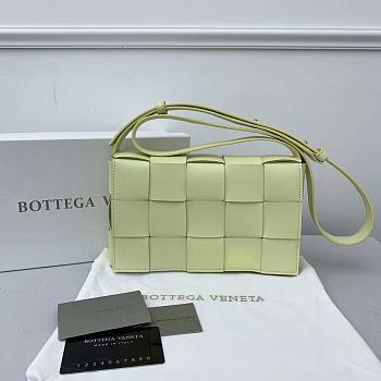 Bottega Veneta | CASSETTE Seagrass - 578004 - 23cmx15cmx6cm