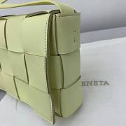 Bottega Veneta | CASSETTE Seagrass - 578004 - 23cmx15cmx6cm - 5