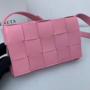 Bottega Veneta | CASSETTE Pink - 578004 - 23cmx15cmx6cm - 5