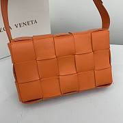 Bottega Veneta | CASSETTE Orange- 578004 - 23cmx15cmx6cm - 6