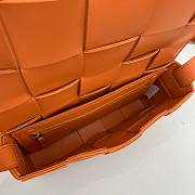 Bottega Veneta | CASSETTE Orange- 578004 - 23cmx15cmx6cm - 5