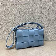 Bottega Veneta | CASSETTE Light Blue- 578004 - 23cmx15cmx6cm - 3