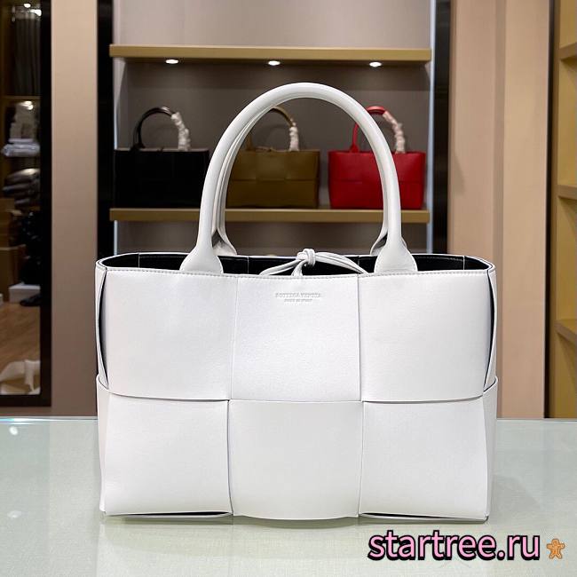 Bottega Veneta | Arco Tote White  - 652867 - 36x24x12cm - 1