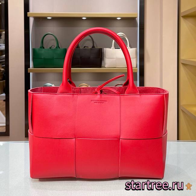 Bottega Veneta | Arco Tote Red - 609175 - 36x24x12cm - 1