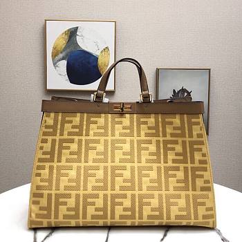 Fendi |PEEKABOO X-TOTE Canvas Bag - 8BH374 - 40x12x29cm