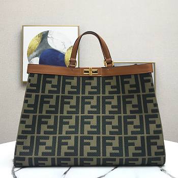 Fendi |PEEKABOO X-TOTE Canvas - 8BH374 - 40x12x29cm