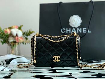 Chanel Wallet On Chain Black - AP2289 - 19cm