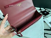 Chanel Woc Wallet On Chain Burgundy - AP2289 - 19cm - 3