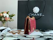 Chanel Woc Wallet On Chain Burgundy - AP2289 - 19cm - 5