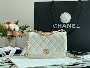 Chanel Woc Wallet On Chain White - AP2289 - 19cm - 1