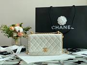 Chanel Woc Wallet On Chain White - AP2289 - 19cm - 3