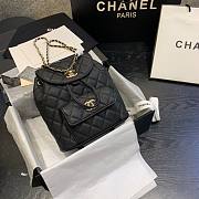  Chanel | Caviar Backpack Black - AS1371 - 21.5x24x12cm - 1