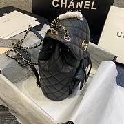  Chanel | Caviar Backpack Black - AS1371 - 21.5x24x12cm - 5