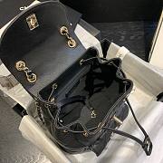  Chanel | Caviar Backpack Black - AS1371 - 21.5x24x12cm - 6