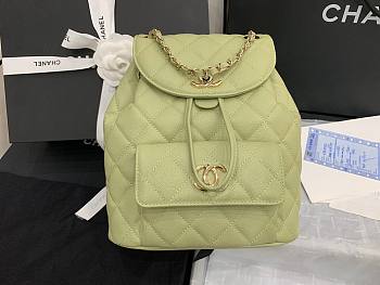  Chanel | Caviar Backpack - AS1371 - 21.5x24x12cm