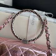 CHANEL | 2020 SS Shoulder Bag Pink - AS1665 - 18x11x5cm - 4