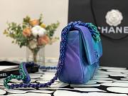 CHANEL | 19 Handbag, Tie and Dye Calfskin - 26cm - 4